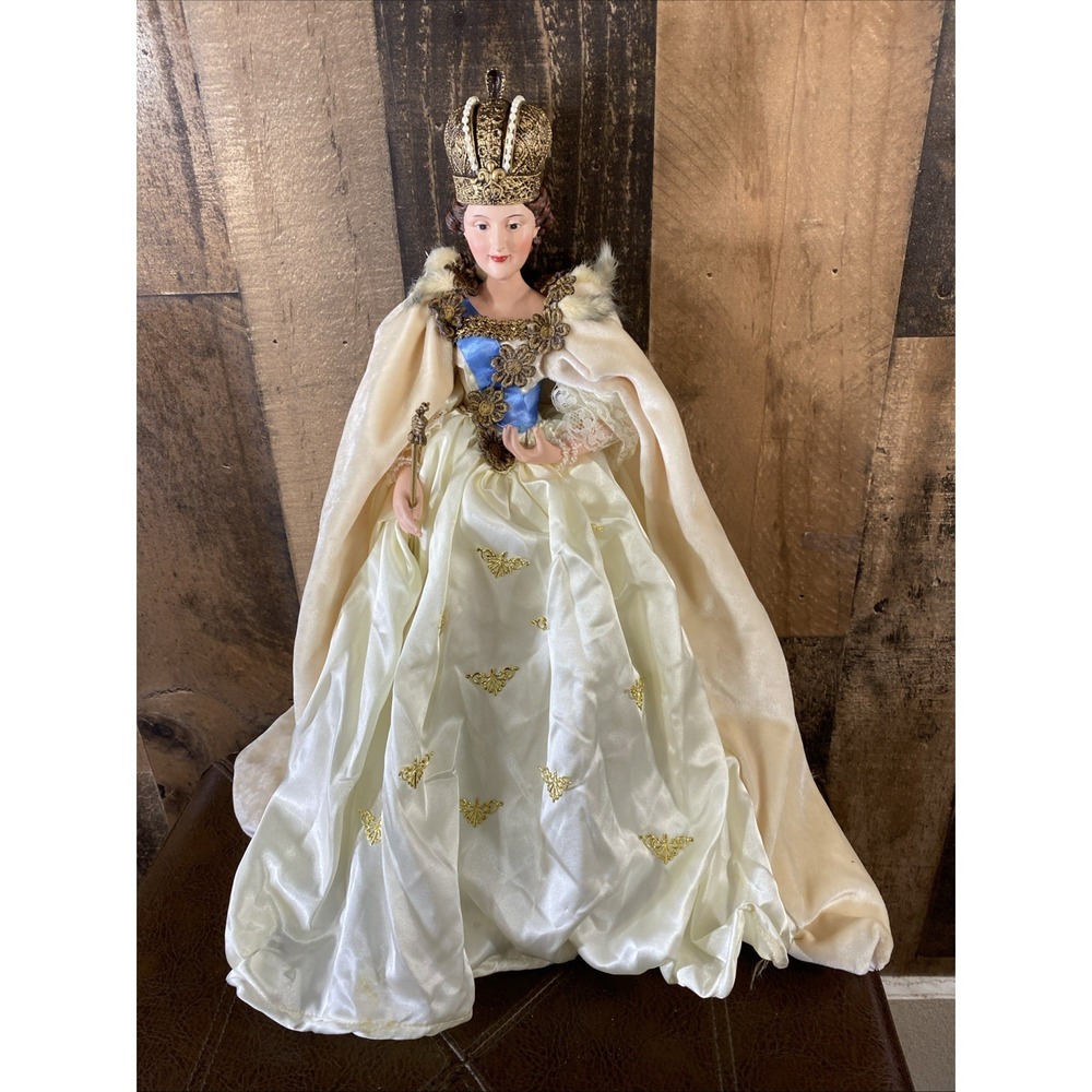 VTG Possible Dreams Clothique Queen Elizabeth Historic Figure Collectible‎ Doll